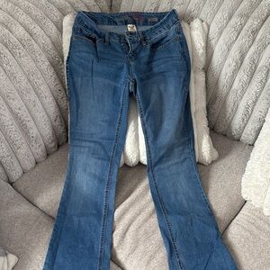 Faded Glory Blue Flare Jeans - Classic Wide Leg